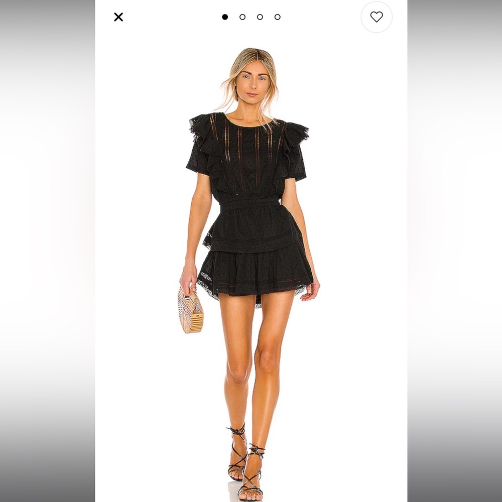 Natasha Love Shack Fancy Dress in Black